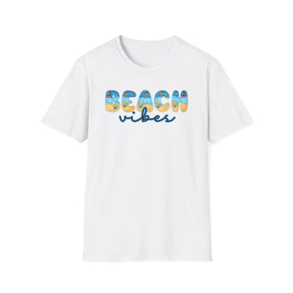 Beach Vibes Beachy Fonts Unisex T-Shirt