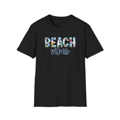 Beach Vibes Ocean Fonts Unisex T-Shirt