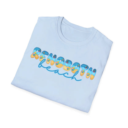 Rehoboth Beach Delaware Beach Fonts Unisex T-Shirt