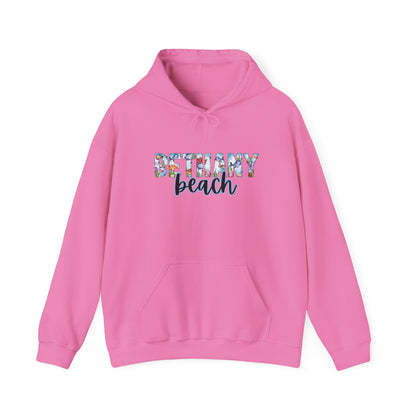 Bethany Beach Delaware Ocean Fonts Unisex Hooded Sweatshirt Hoodie