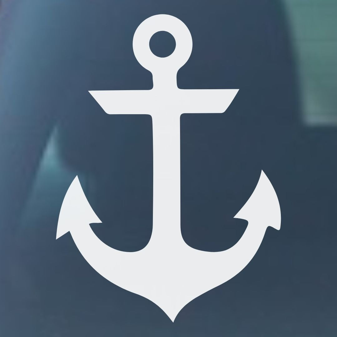 Anchor Vinyl Decal- 6 Colors Available