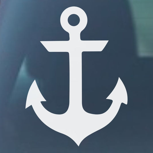 Anchor Vinyl Decal- 6 Colors Available