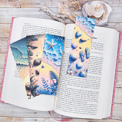 Beachcombers Bookmarks Set of 4 Designs