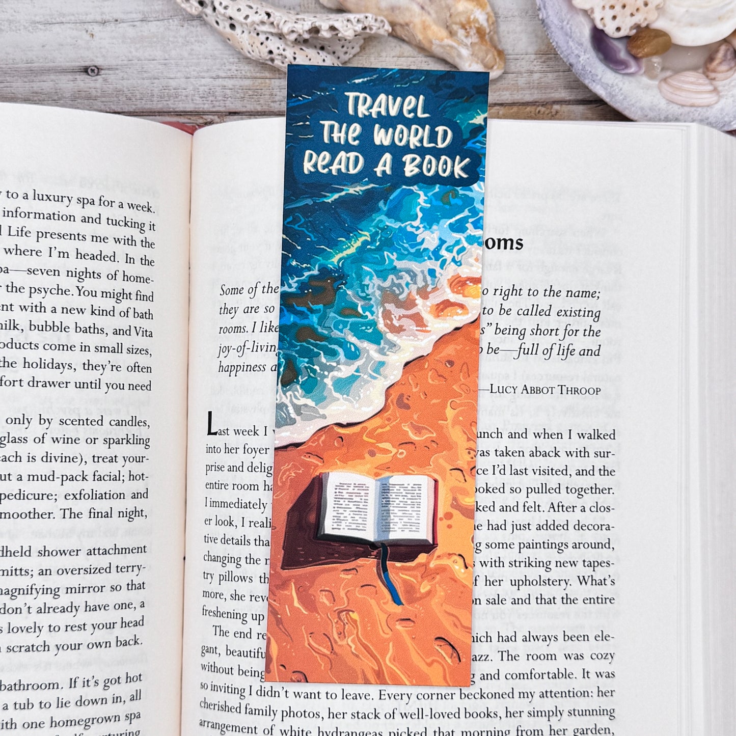 Beach Read Bookmarks Set of 4 Designs