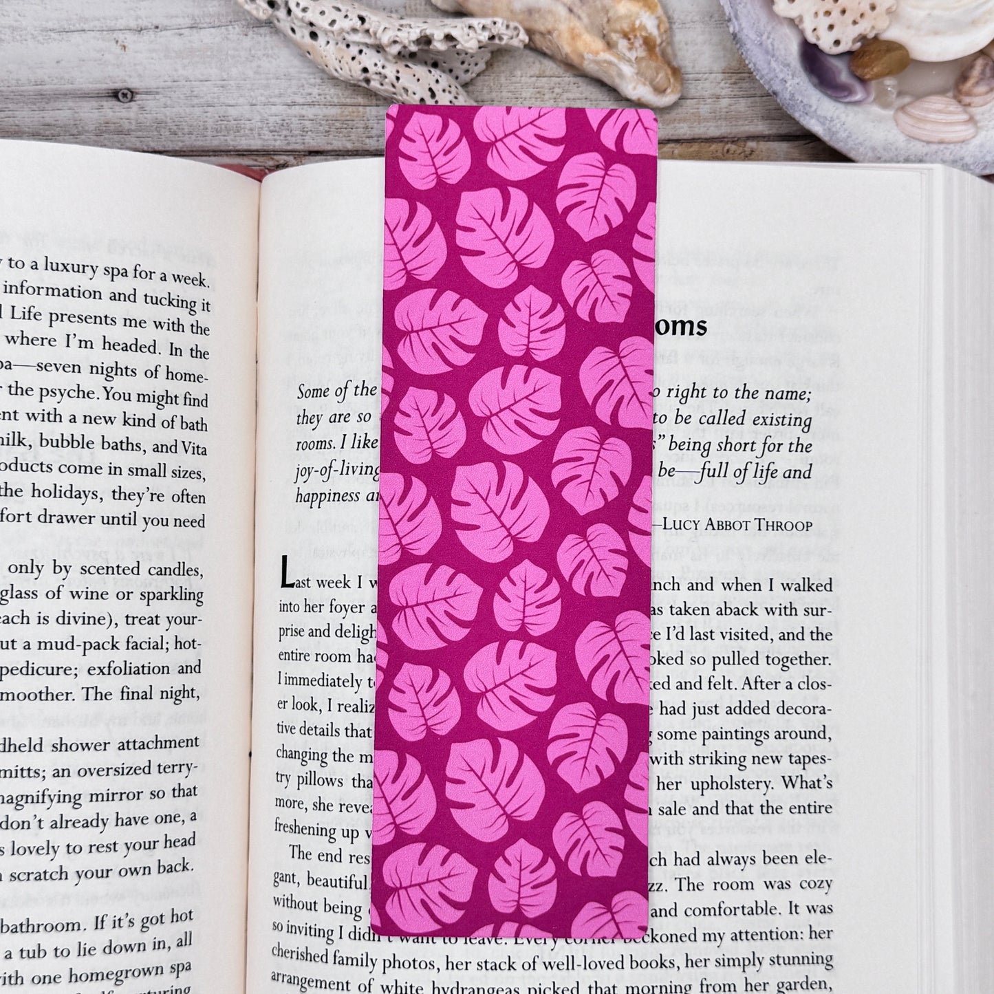 Flamingo Summer Bookmarks Set of 4 Designs