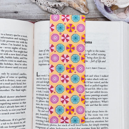 Bright Beach Day Bookmarks Set of 4 Designs