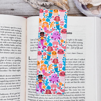 Mermaid Cuties Bookmarks Set of 4 Designs