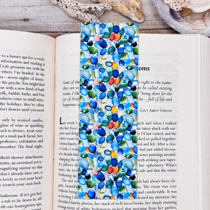 Sea Glass Bookmarks Set of 4 Designs