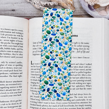 Sea Glass Bookmarks Set of 4 Designs