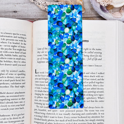 Sea Glass Bookmarks Set of 4 Designs