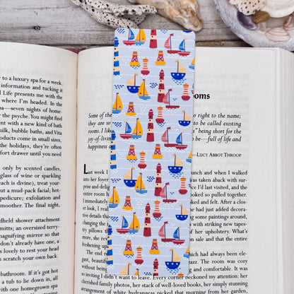 Nautical Blue Bookmarks Set of 4 Designs