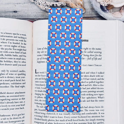 Nautical Blue Bookmarks Set of 4 Designs