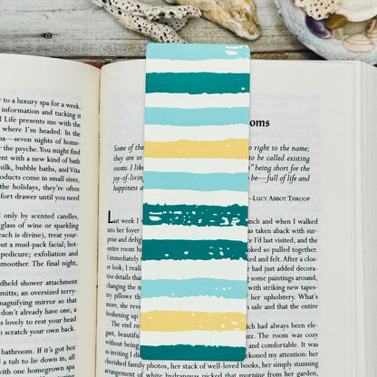 Green Sea Bookmarks Set of 4 Designs