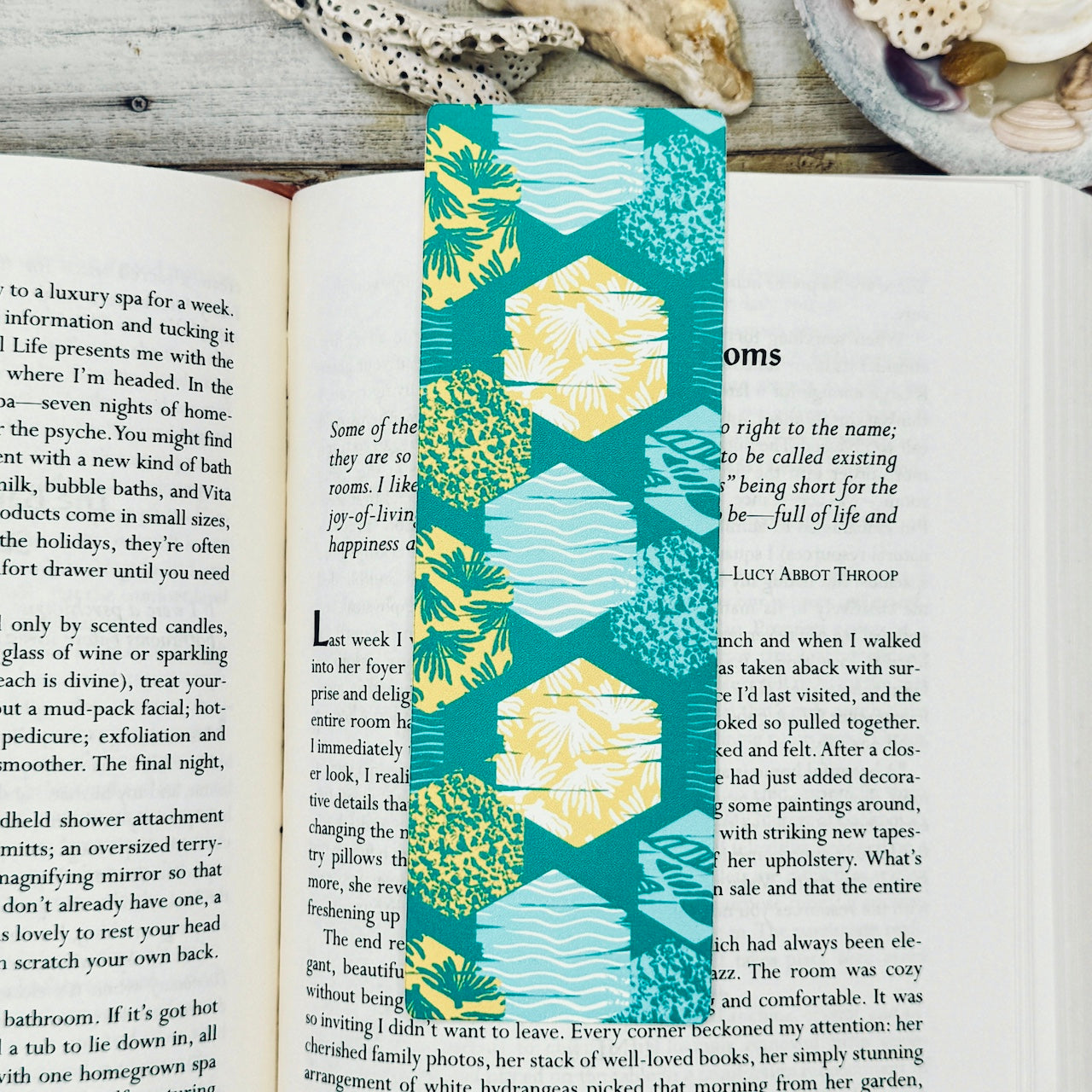 Green Sea Bookmarks Set of 4 Designs