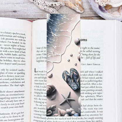 Dreamy Beach Bookmarks Set of 4 Designs