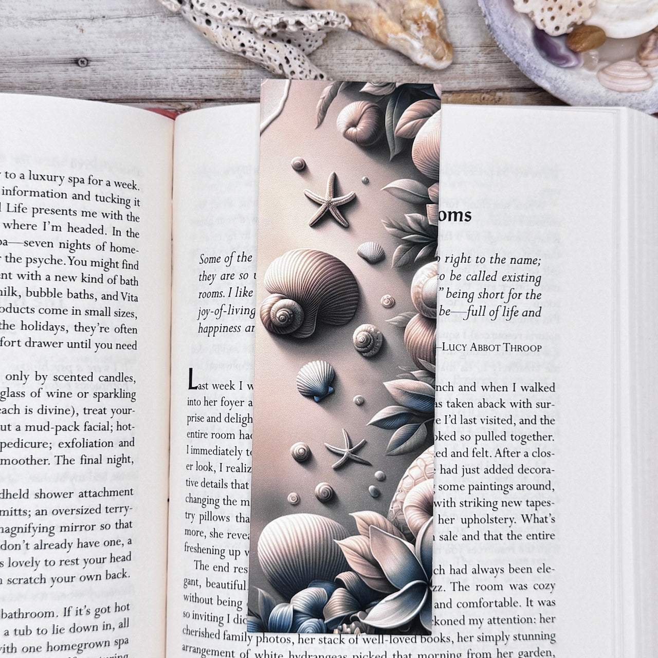 Dreamy Beach Bookmarks Set of 4 Designs