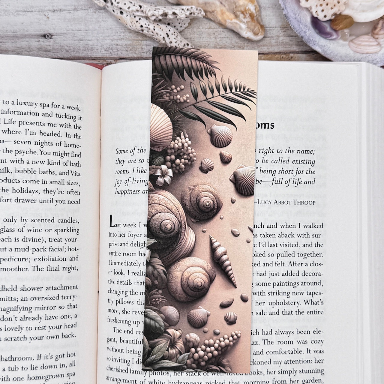 Dreamy Beach Bookmarks Set of 4 Designs