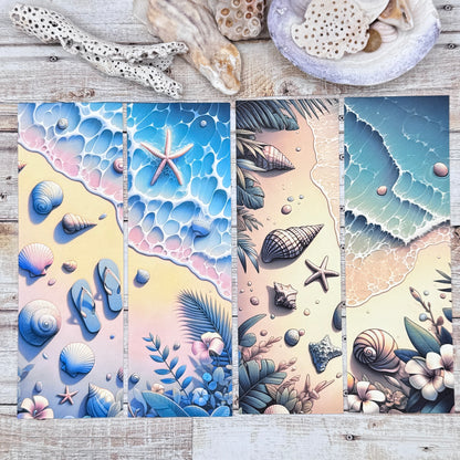 Beachcombers Bookmarks Set of 4 Designs