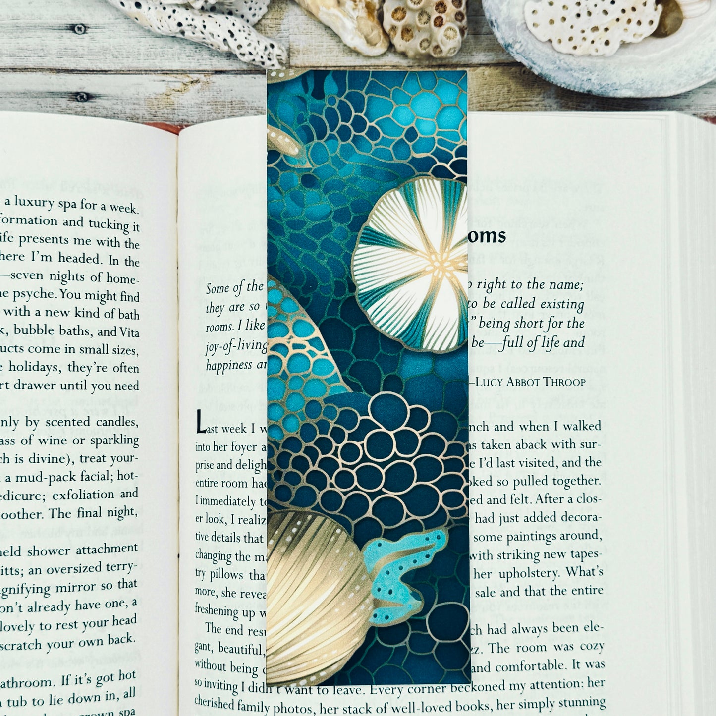 Deep Blue Sea Bookmarks Set of 4 Designs