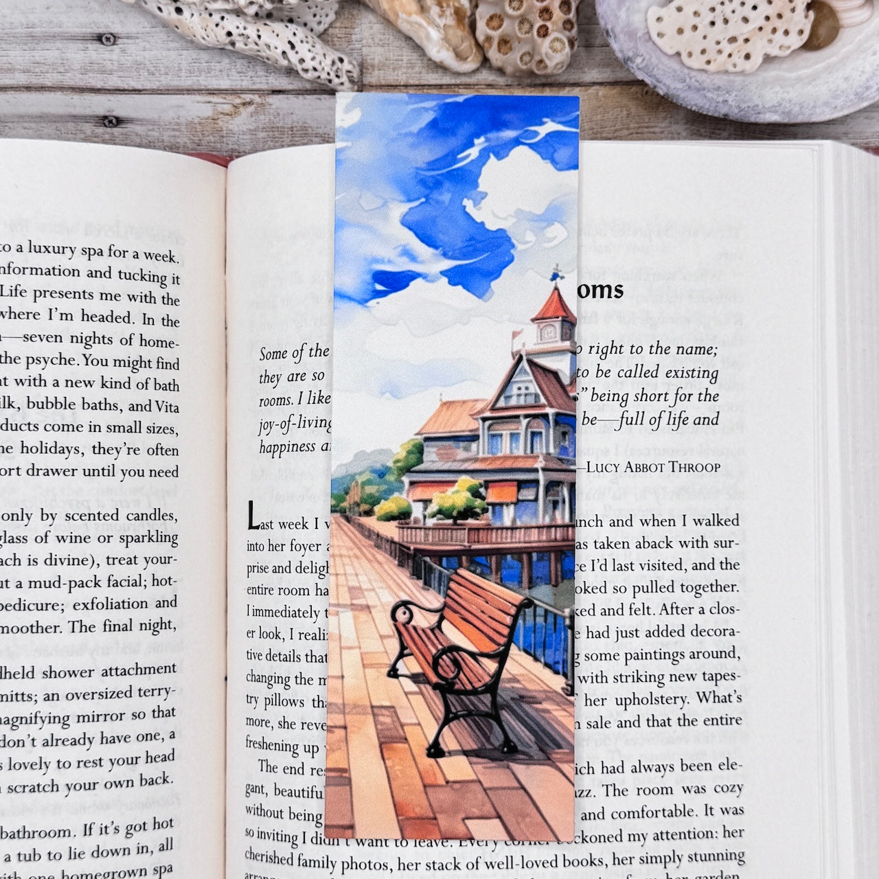 Boardwalk Views Bookmarks Set of 4 Designs