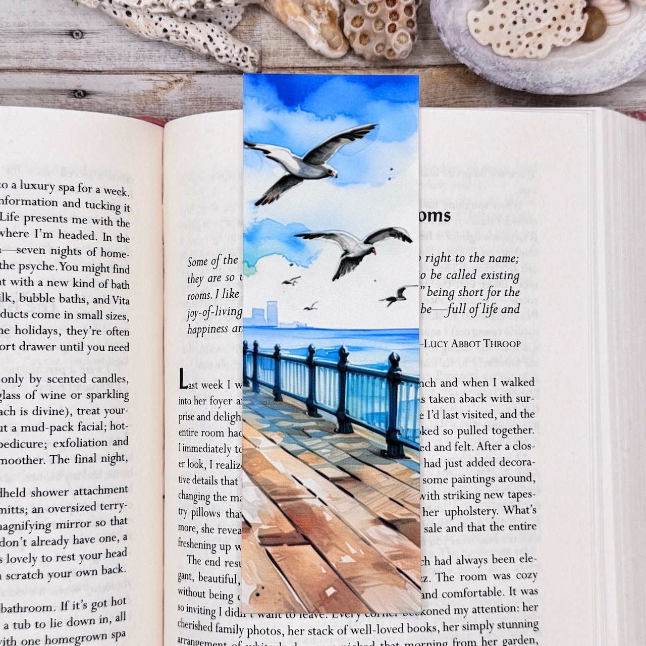 Boardwalk Views Bookmarks Set of 4 Designs