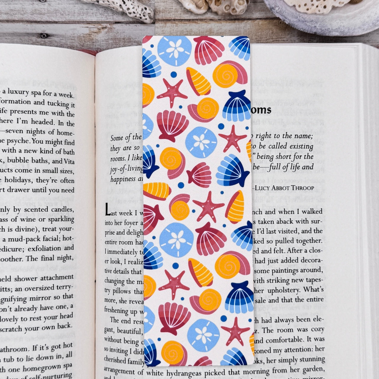 By the Sea Bookmarks Set of 4 Designs