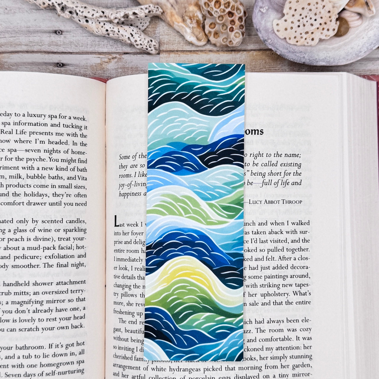 Tranquil Waters Bookmarks Set of 4 Designs