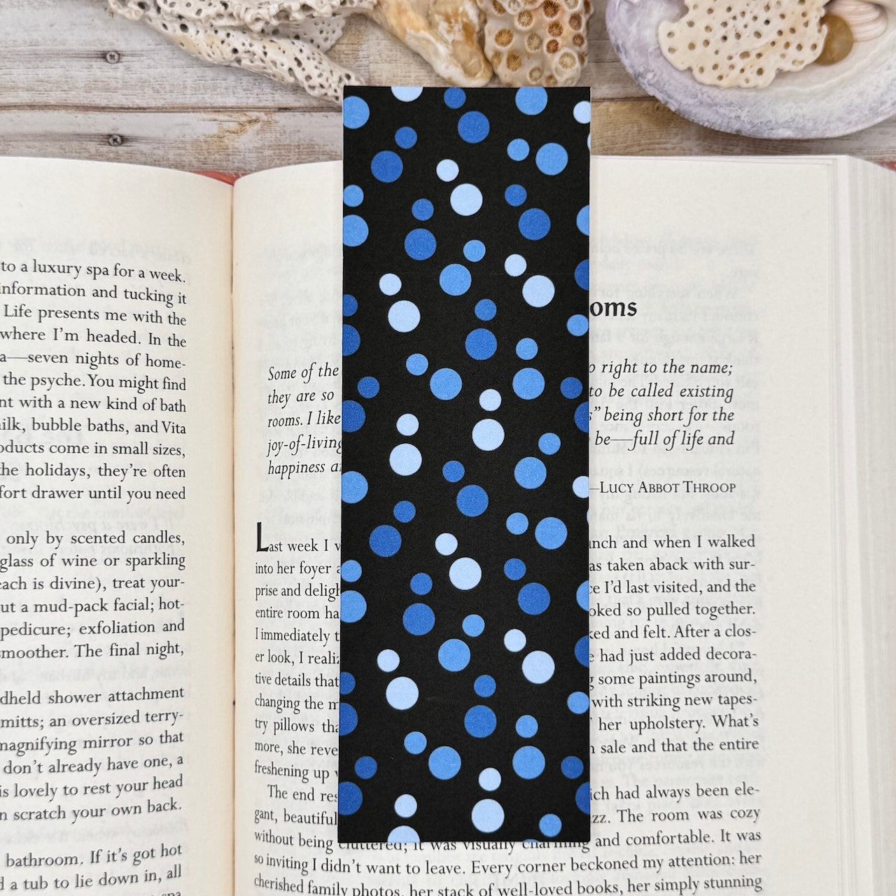 Sea Life Silhouettes Bookmarks Set of 4 Designs