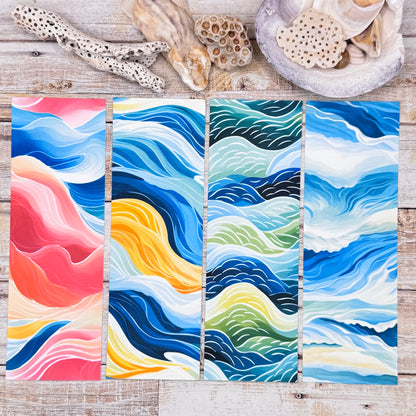 Tranquil Waters Bookmarks Set of 4 Designs