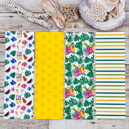 Fun in the Sun Bookmarks Set of 4 Designs