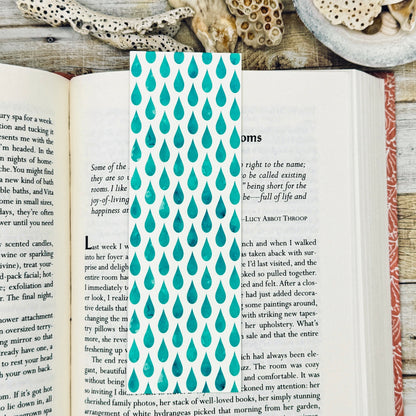 Teal Tides Bookmarks Set of 4 Designs