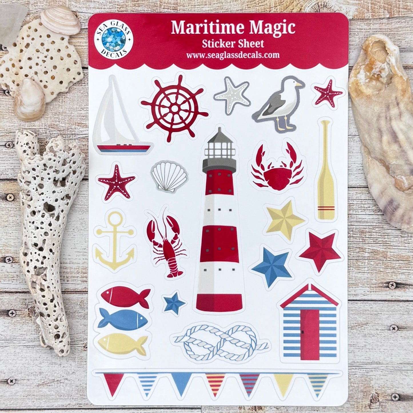 Maritime Magic Sticker Sheet