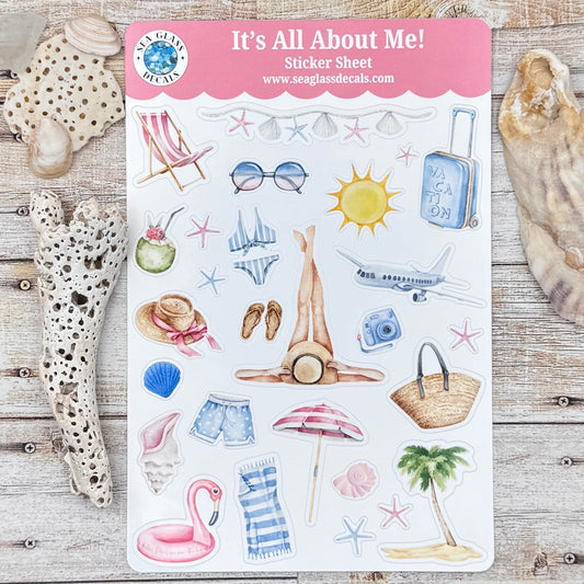 It's All About Me! Sticker Sheet