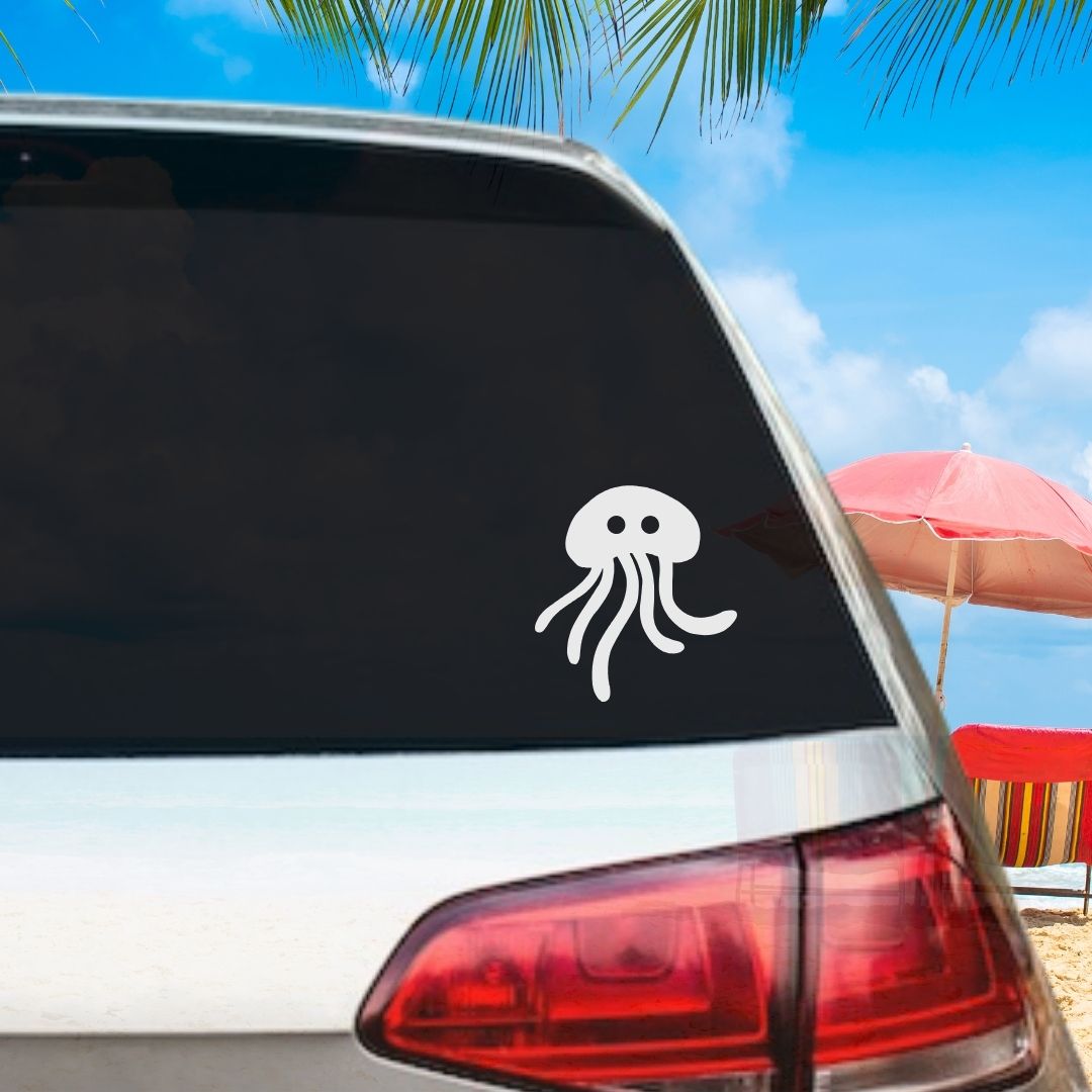 Octopus Cutie Vinyl Decal - 6 Colors Available