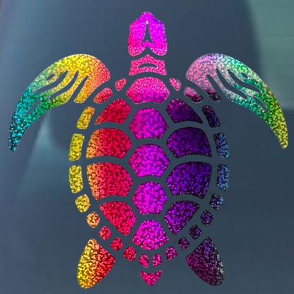 Sea Turtle Vinyl Decal - 6 Colors Available