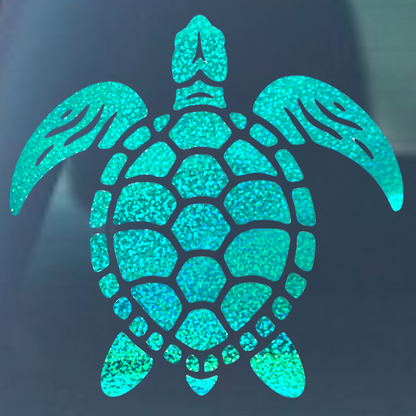 Sea Turtle Vinyl Decal - 6 Colors Available